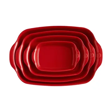 Emile Henry oven dish L 4 L - Red - Emile Henry