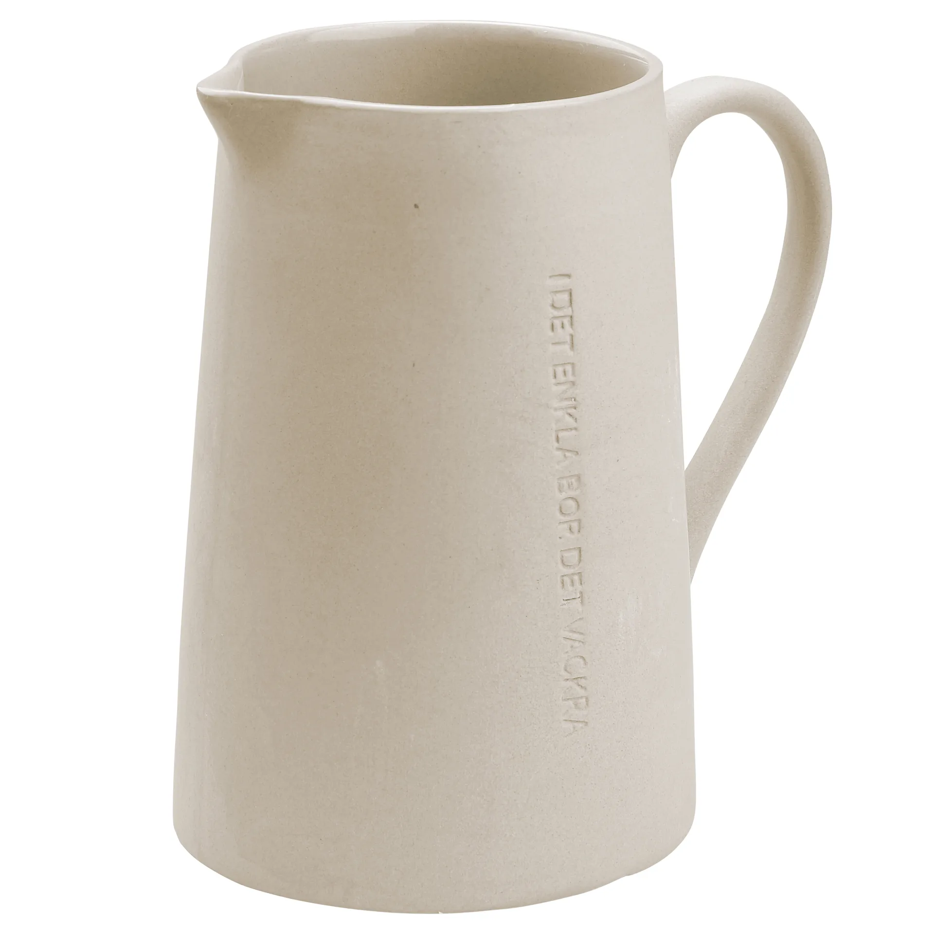 CITAT milk jug Enkla, white ERNST