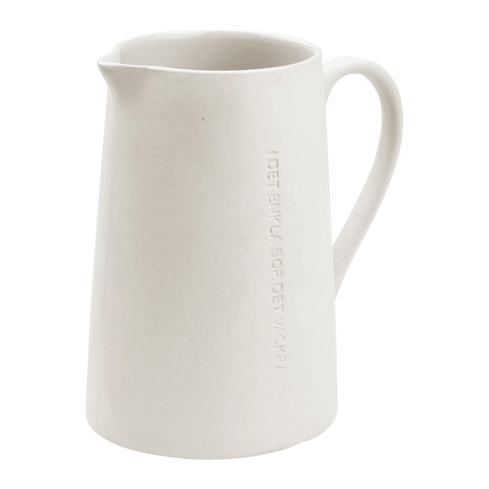 CITAT milk jug Enkla, White ERNST