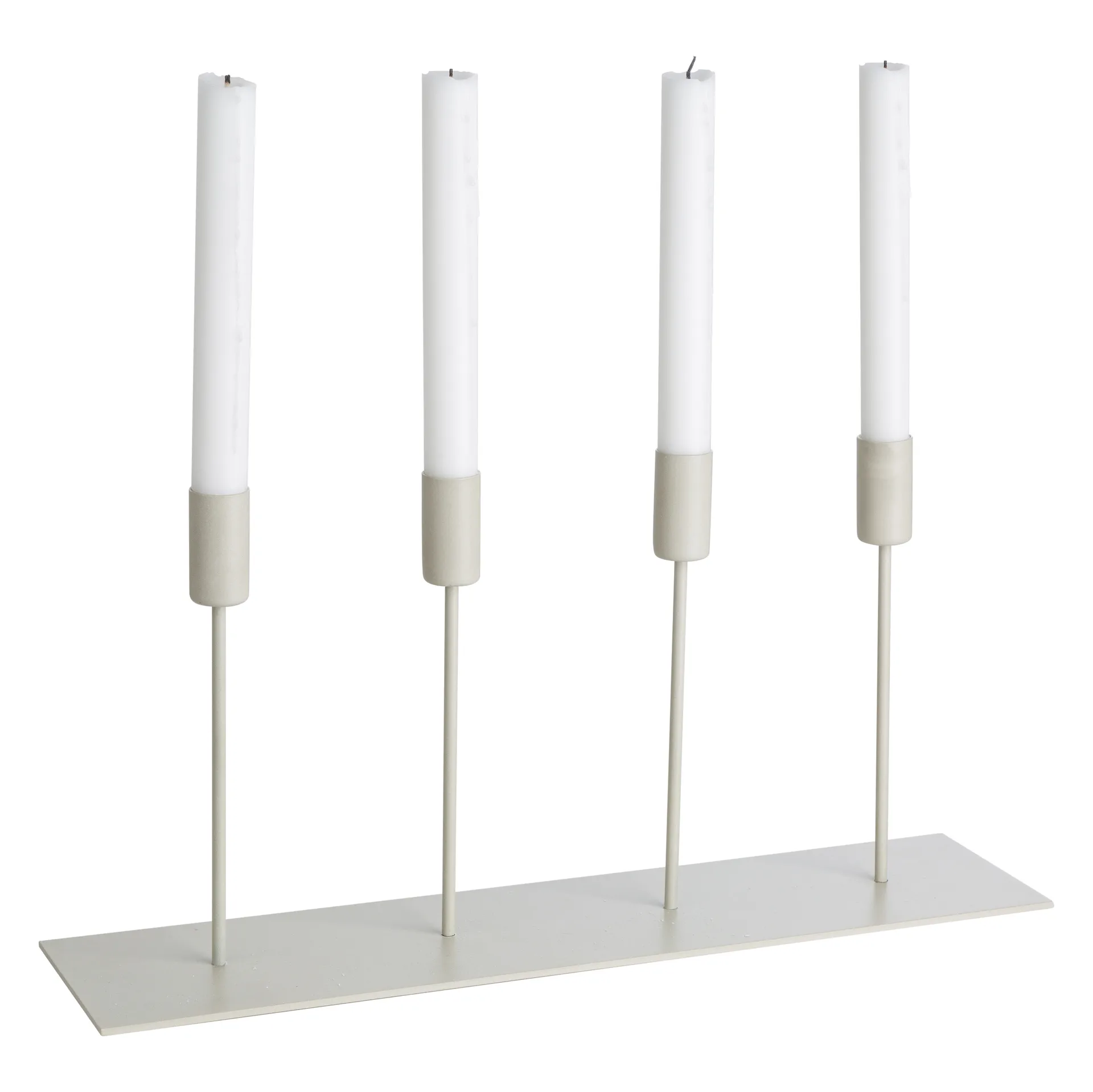 Ernst advent candle metal , beige ERNST