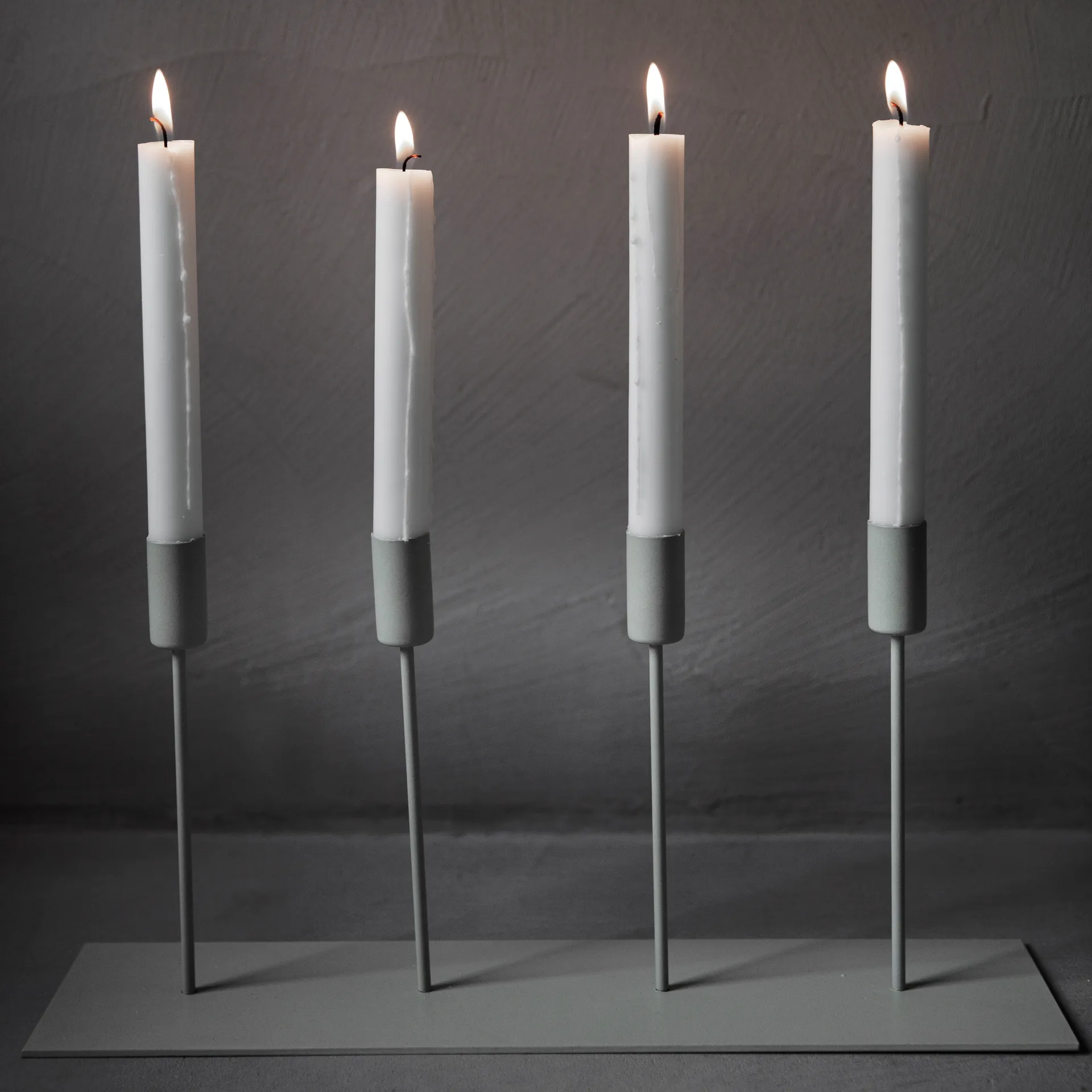 Ernst advent candle metal , beige ERNST