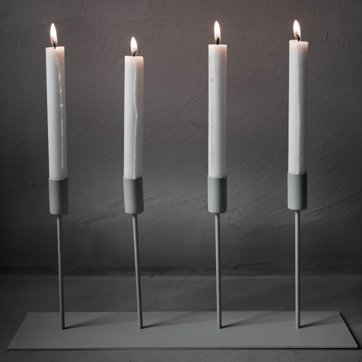 Ernst advent candle metal , beige ERNST
