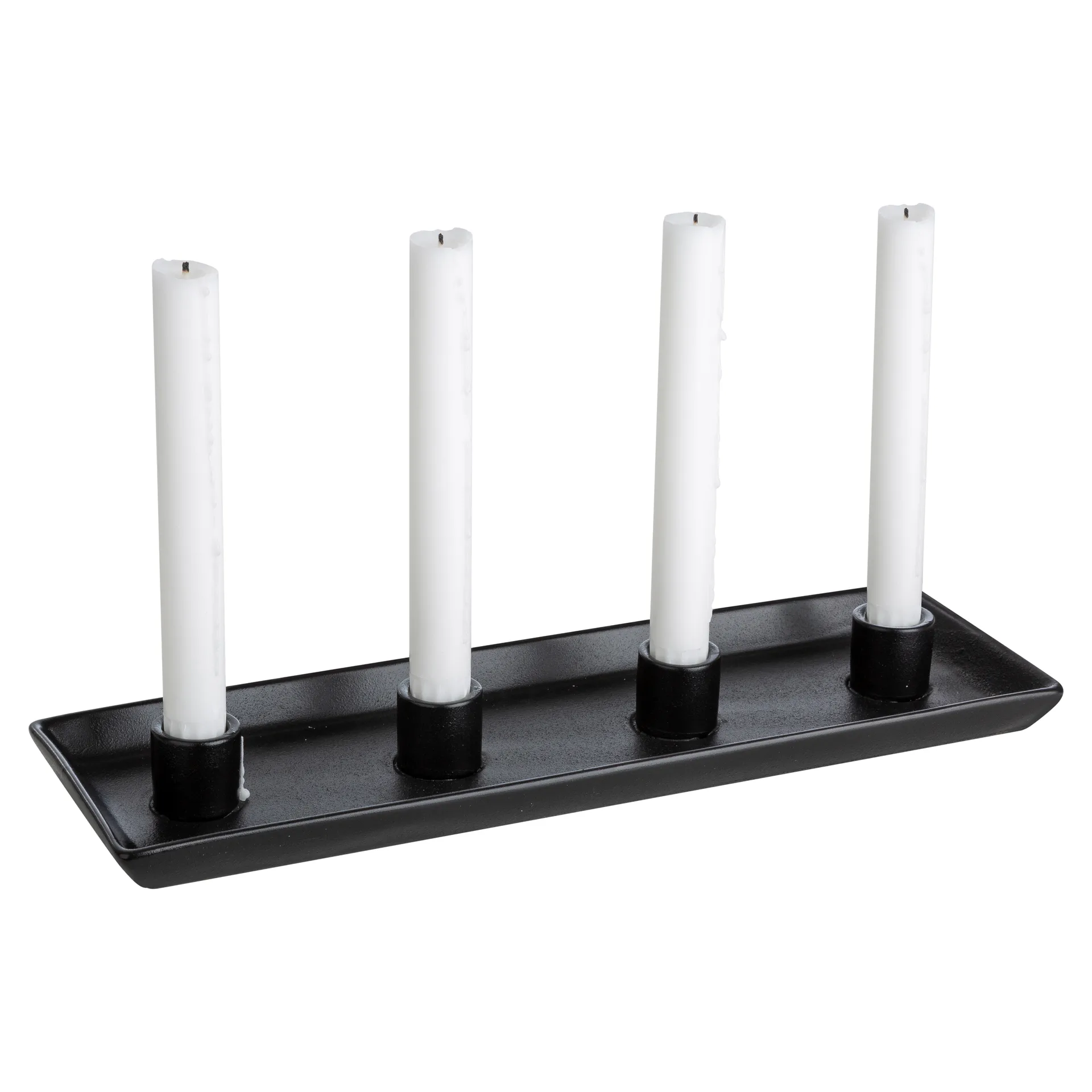 Ernst advent candle rectangular, black ERNST