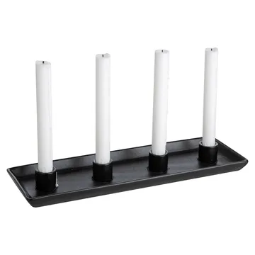 Ernst advent candle rectangular - black - ERNST