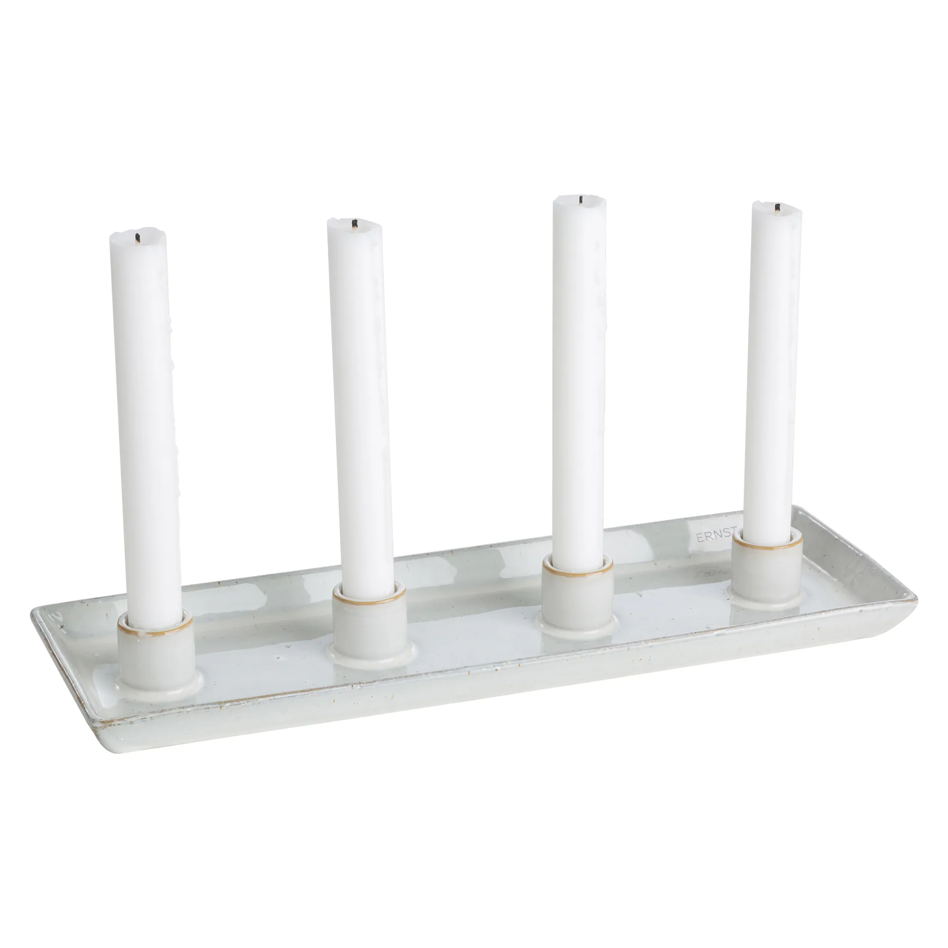 Ernst advent candle rectangular, nature ERNST