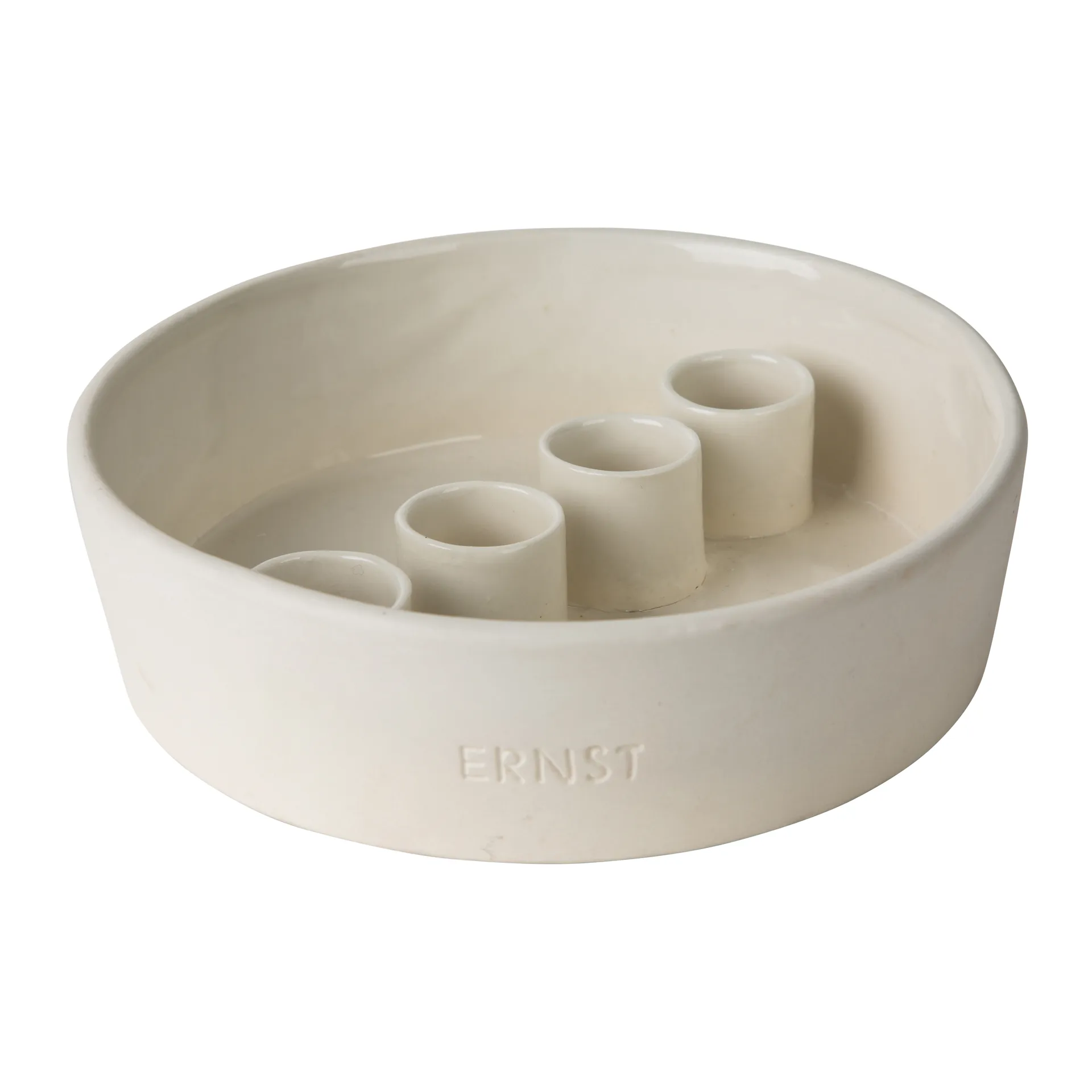 Ernst Advent candle stone, white ERNST