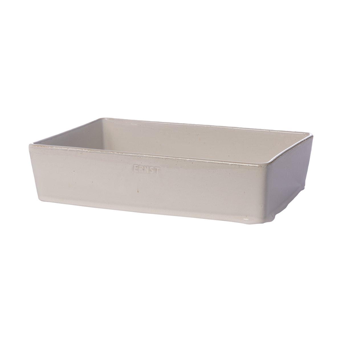 Ernst baking dish 18x37 cm Natural white | Scandinavian Design | Oven dishes | Beige