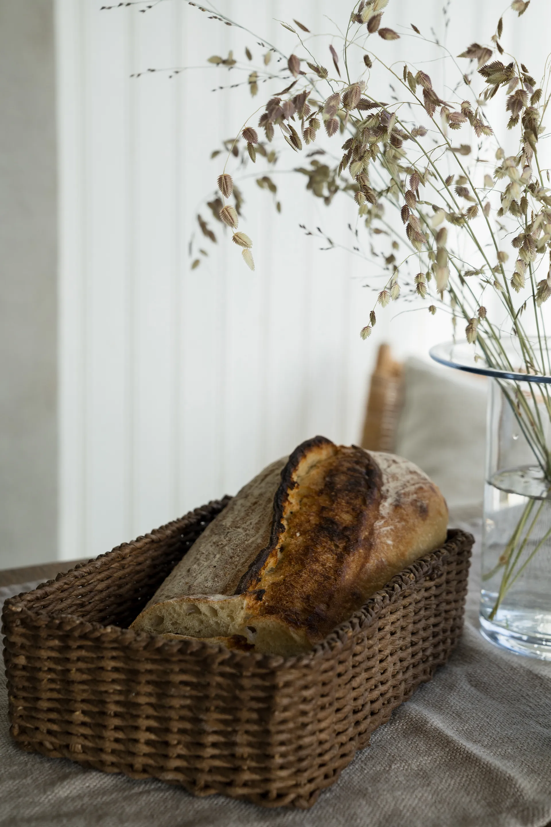 Ernst basket 14x23 cm, Dark brown ERNST