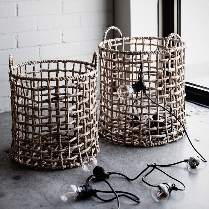 Ernst basket 2-pack braided, nature ERNST