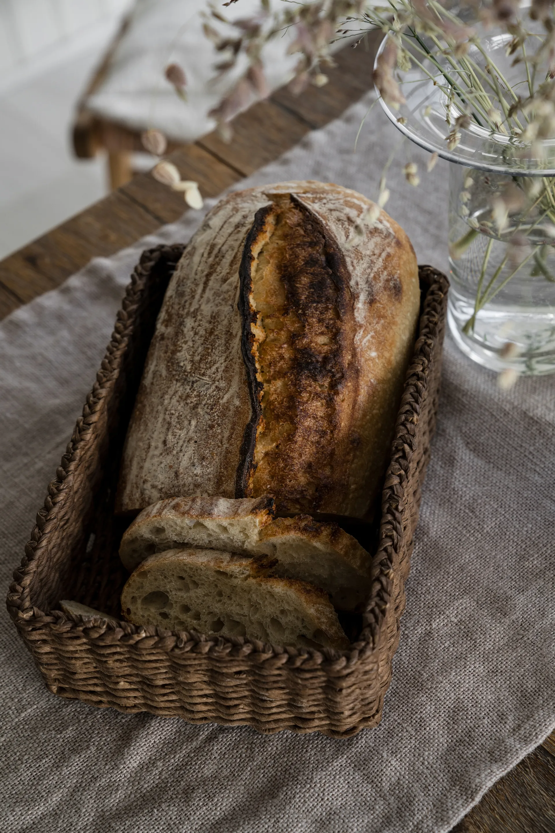 Ernst basket 2 pieces, Dark brown ERNST