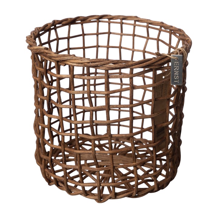 Ernst basket bamboo 4-pack - Dark brown - ERNST