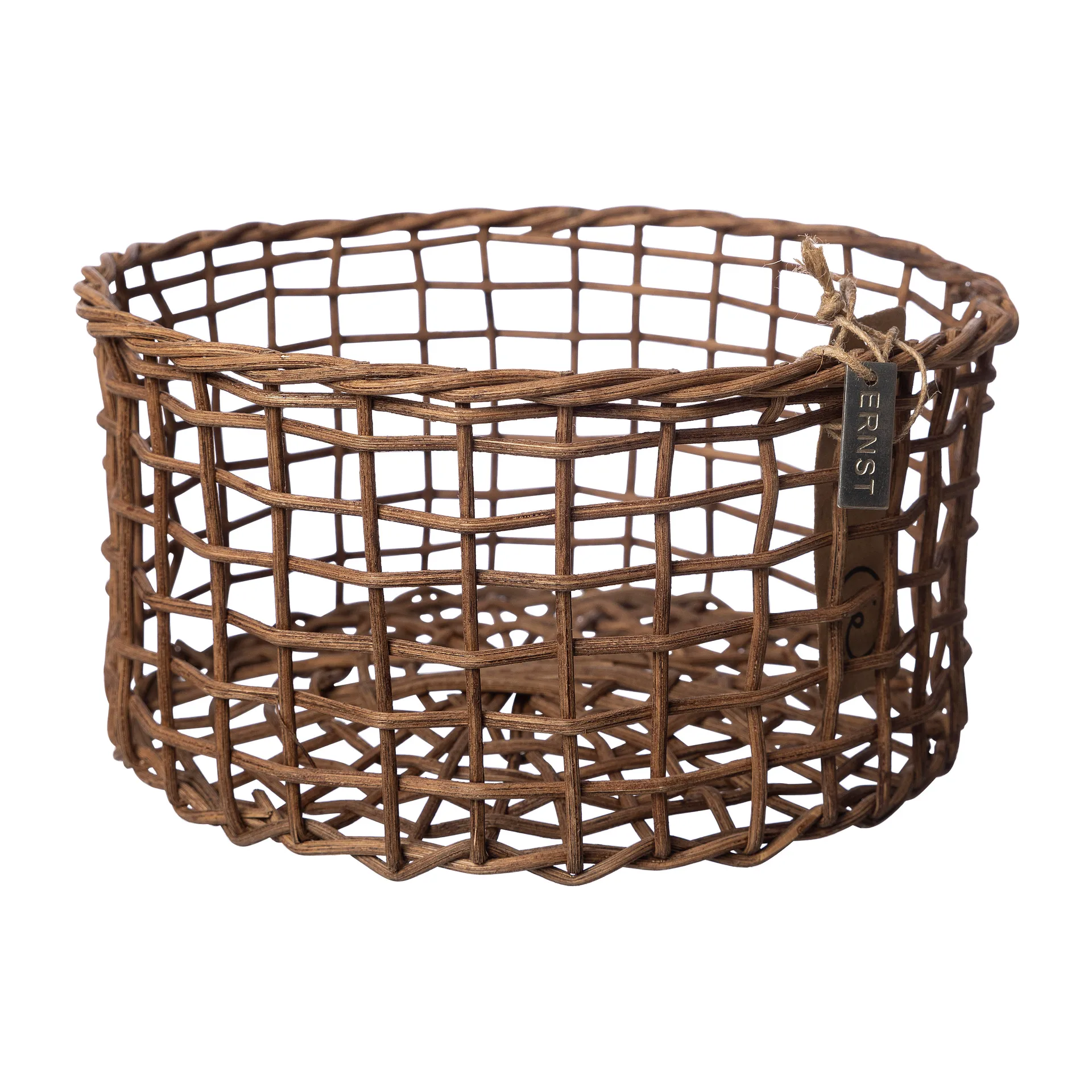 Ernst basket bamboo 4-pack, Dark brown ERNST