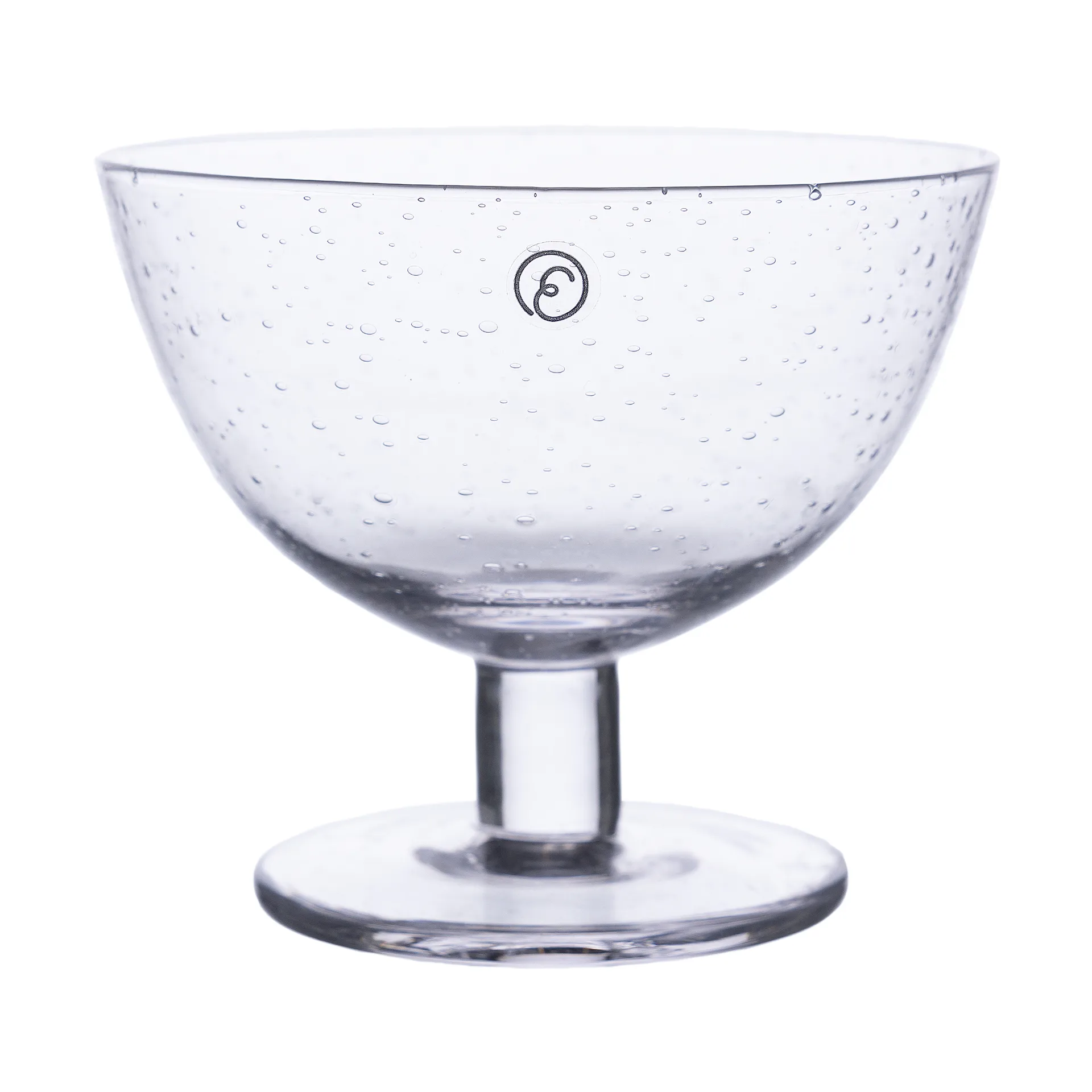 Ernst bowl bubbly glass 2-pack, Clear ERNST