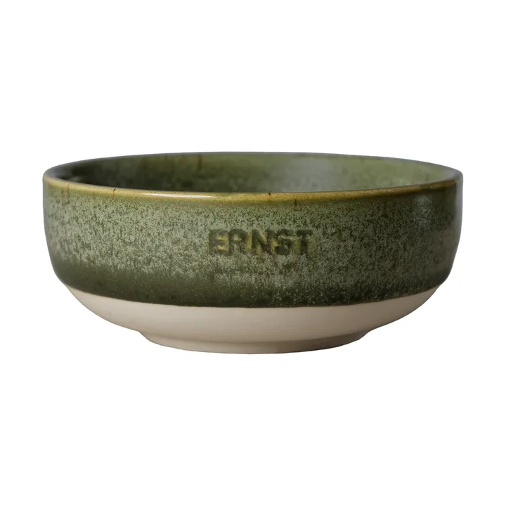 Ernst bowl - Green-nature base, Ø11 cm - ERNST