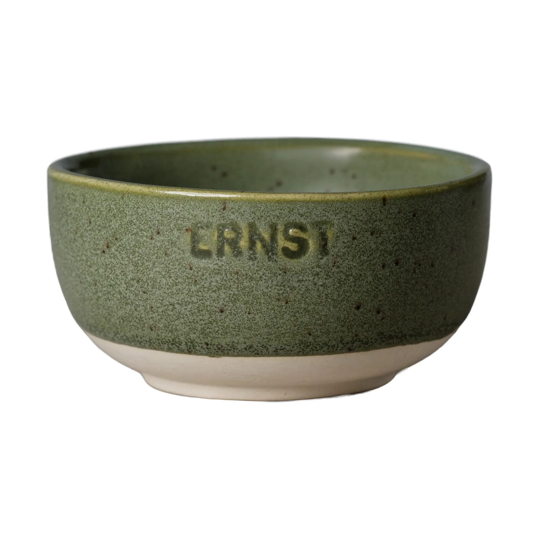 Ernst bowl, Green-nature base, Ø8 cm ERNST
