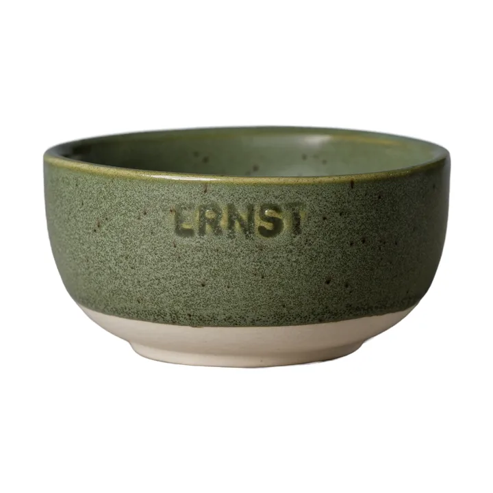 Ernst bowl - Green-nature base, Ø8 cm - ERNST