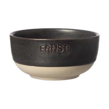 Ernst bowl - Matte black-natural base, Ø8 cm - ERNST