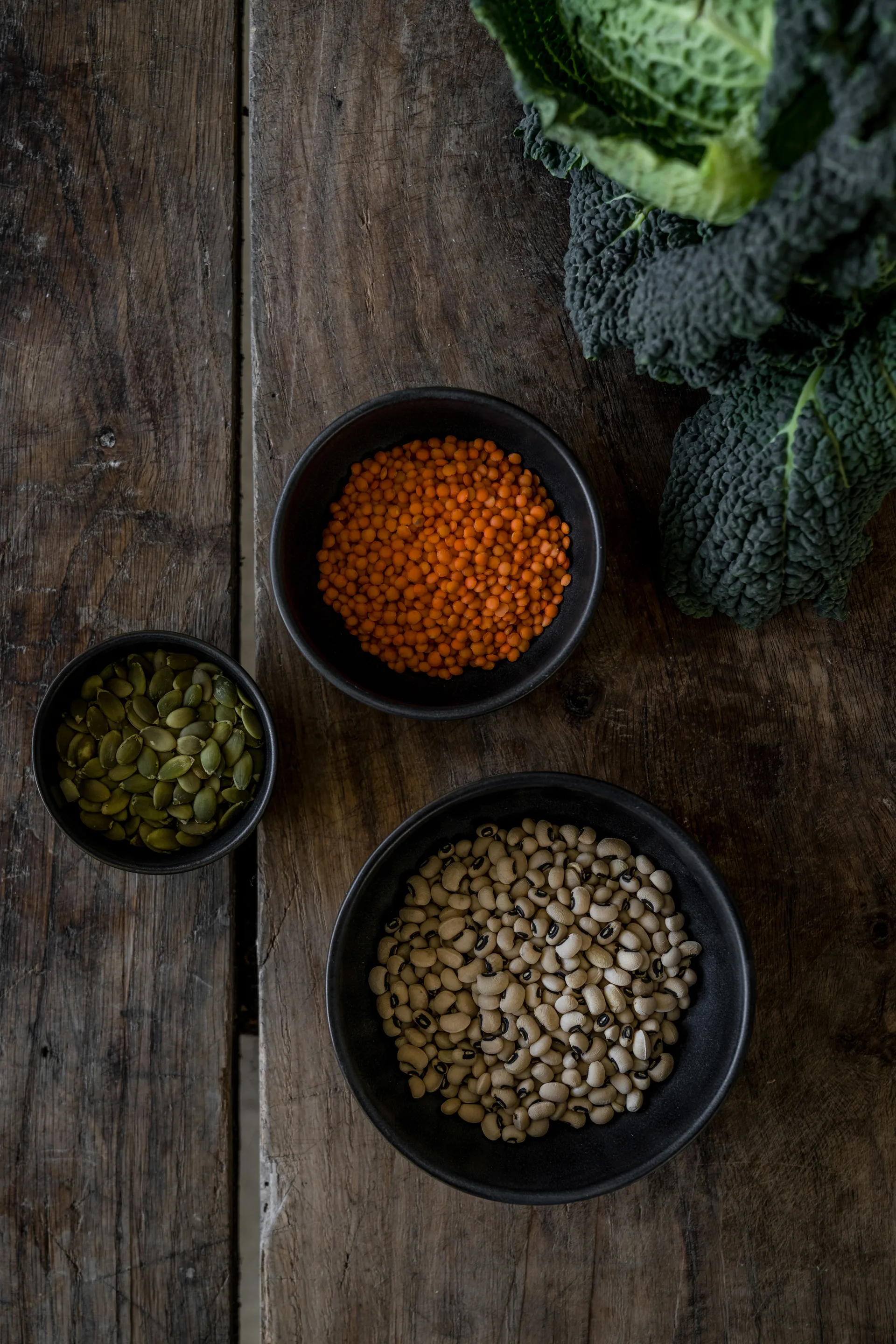 Ernst bowl, Matte black-natural base, Ø8 cm ERNST