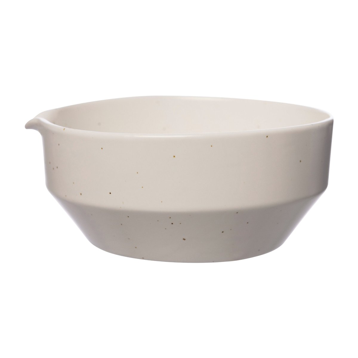 Ernst bowl natural white H9 cm o20 cm | Scandinavian Design | Mixing bowls | Beige