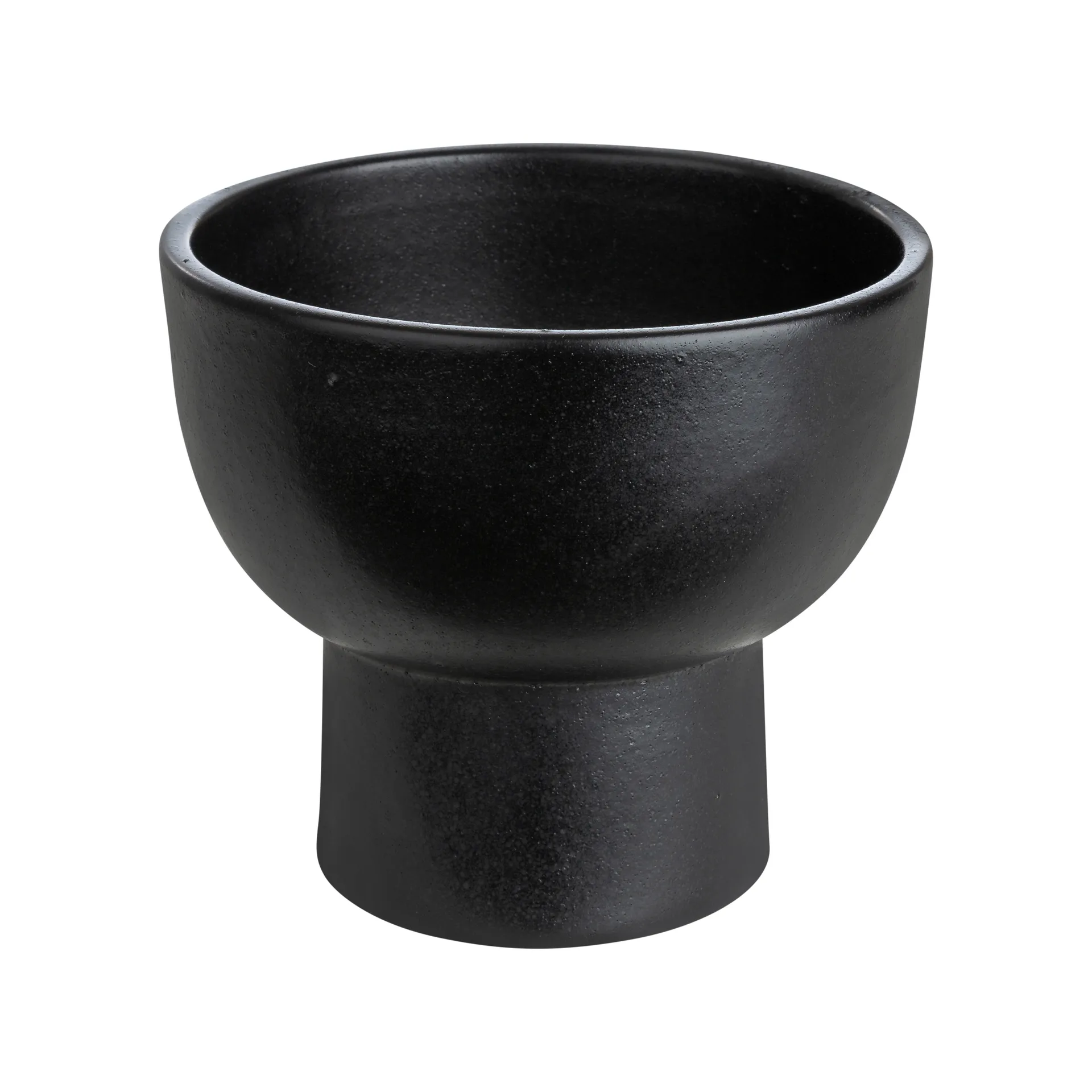 Ernst bowl on base Ø13 cm, black ERNST