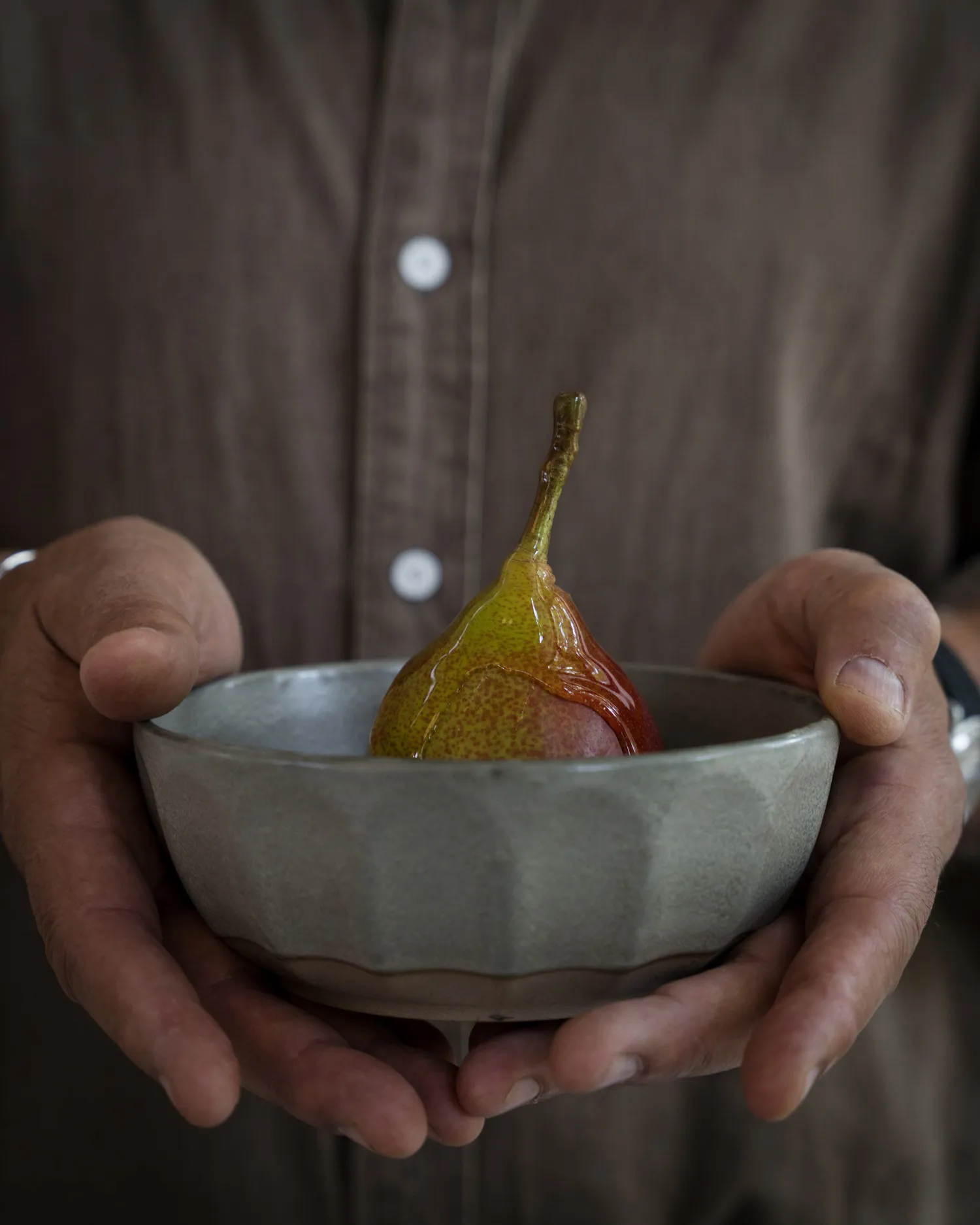 Ernst bowl stoneware, Grey-nature, Ø16 cm ERNST