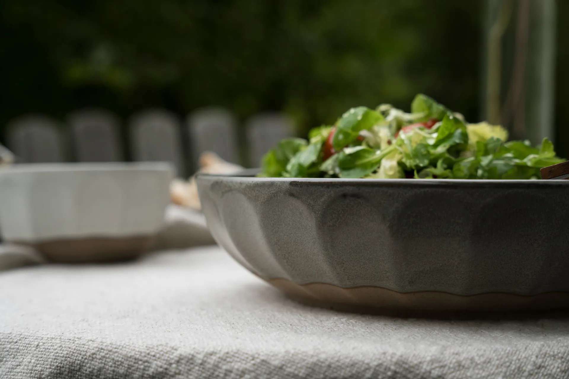 Ernst bowl stoneware, Grey-nature, Ø24 cm ERNST