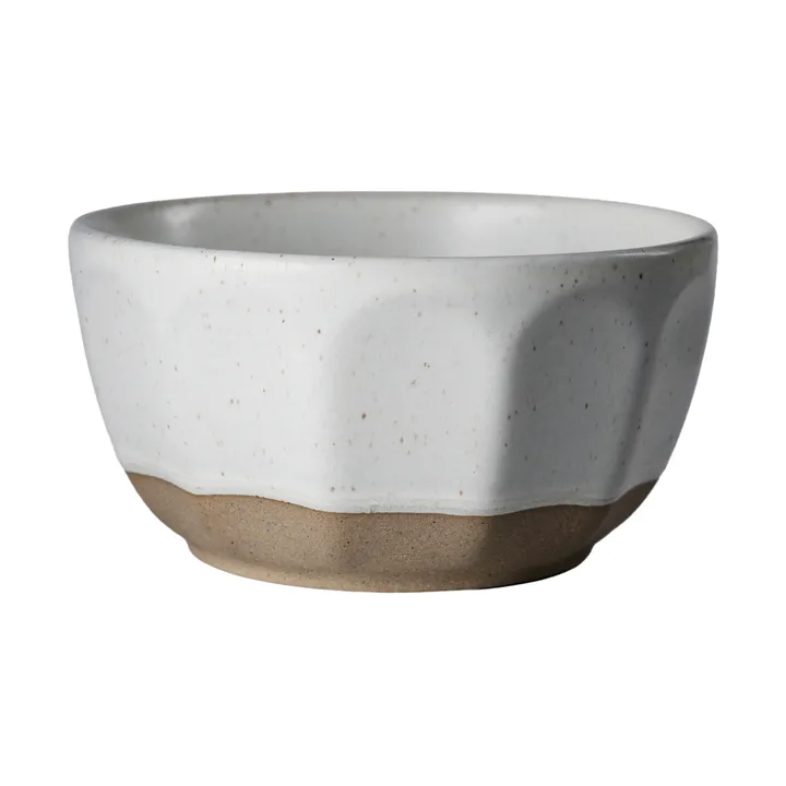 Ernst bowl stoneware - White-nature, Ø12 cm - ERNST
