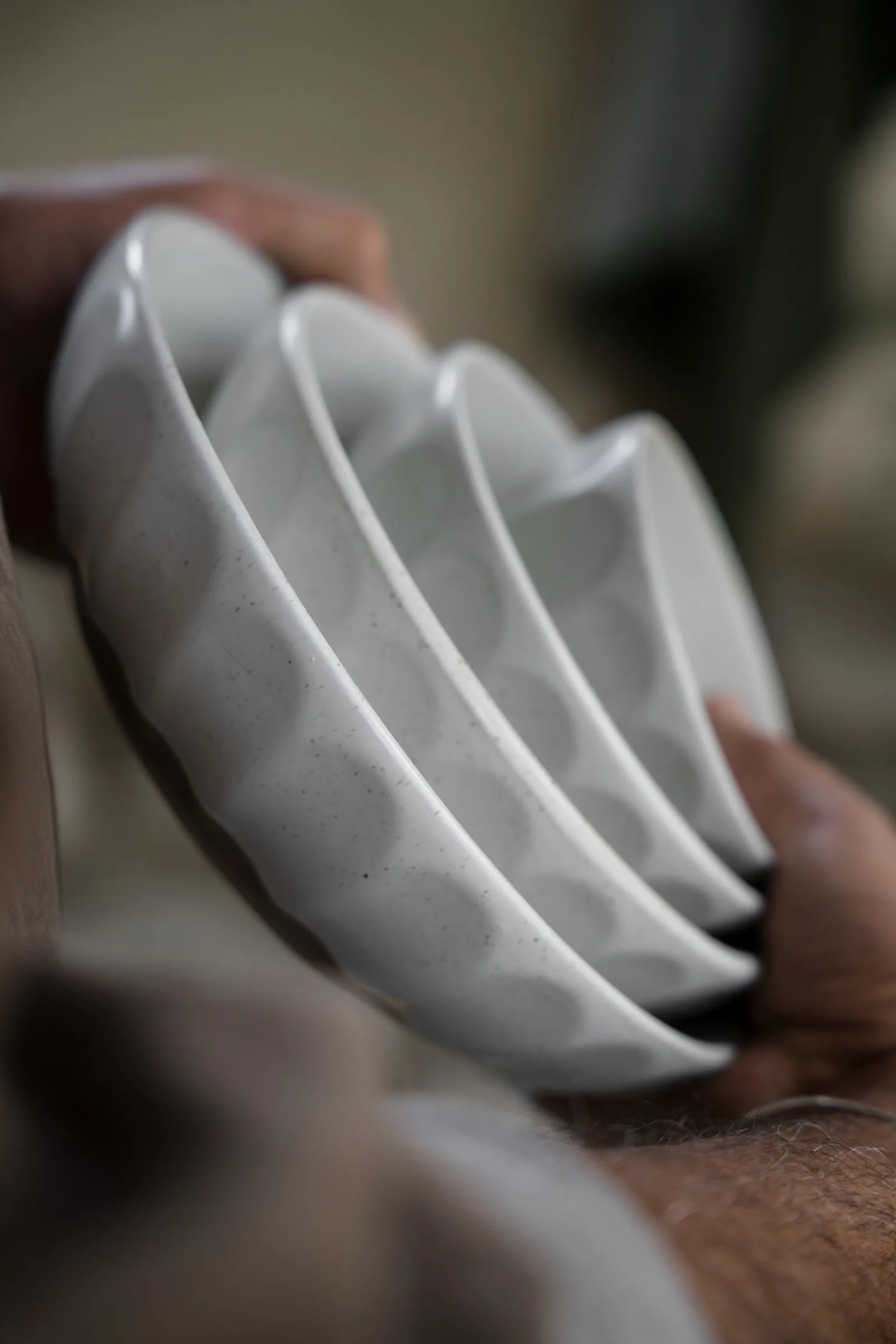 Ernst bowl stoneware, White-nature, Ø16 cm ERNST