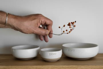 Ernst bowl - White-natural base, Ø11 cm - ERNST