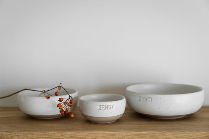 Ernst bowl, White-natural base, Ø14 cm ERNST