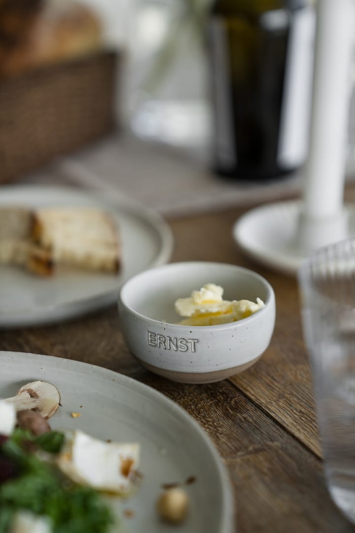 Ernst bowl, White-natural base, Ø8 cm ERNST