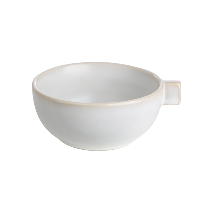 Ernst bowl with handle Ø11 cm - white-sand - ERNST