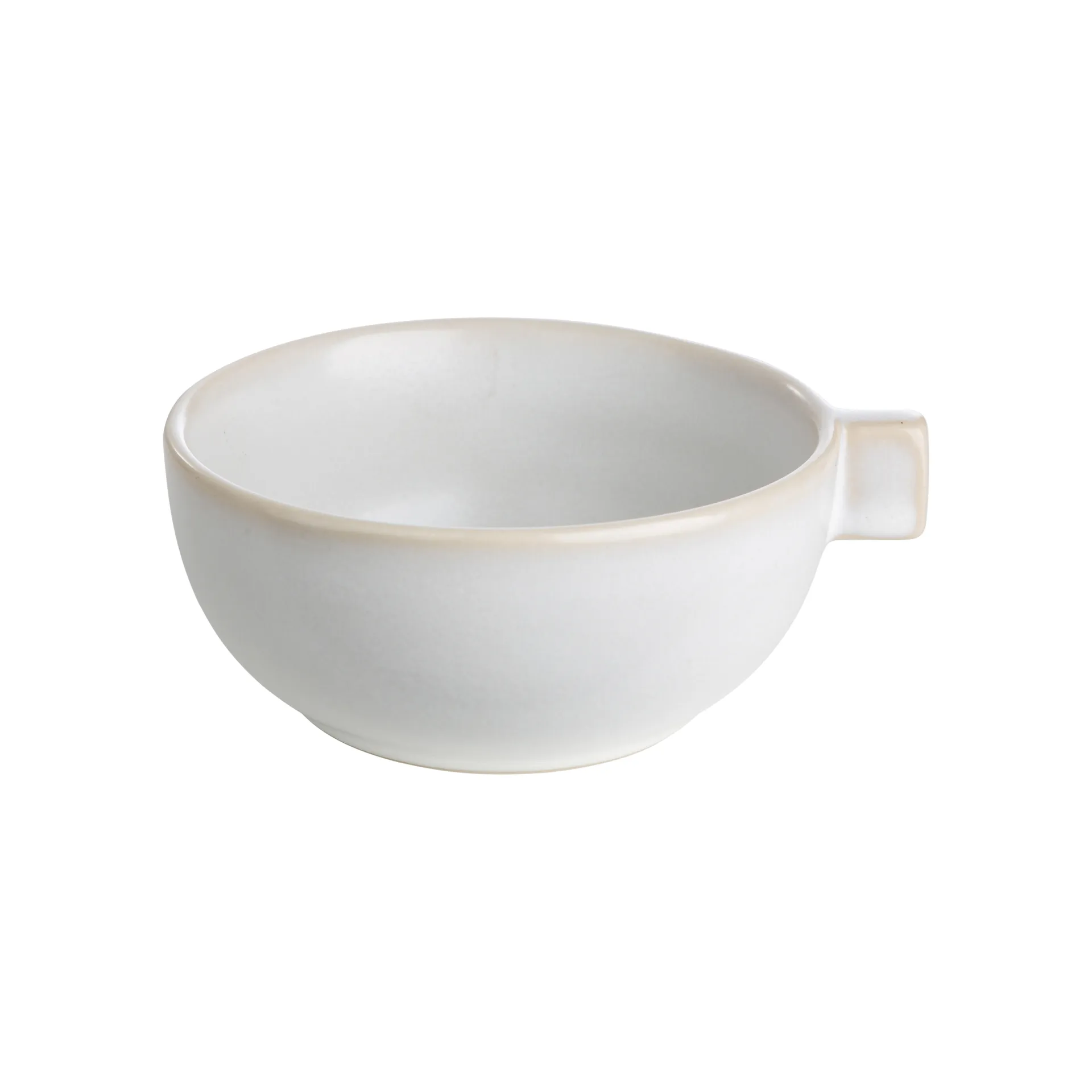 Ernst bowl with handle Ø11 cm, white-sand ERNST