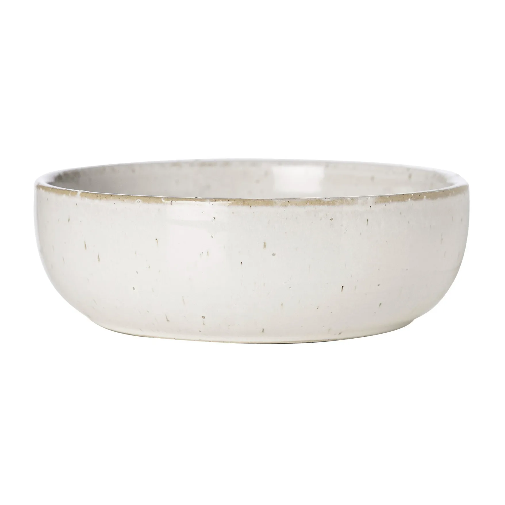 Ernst bowl with logo natural white, Ø14 cm without logo ERNST