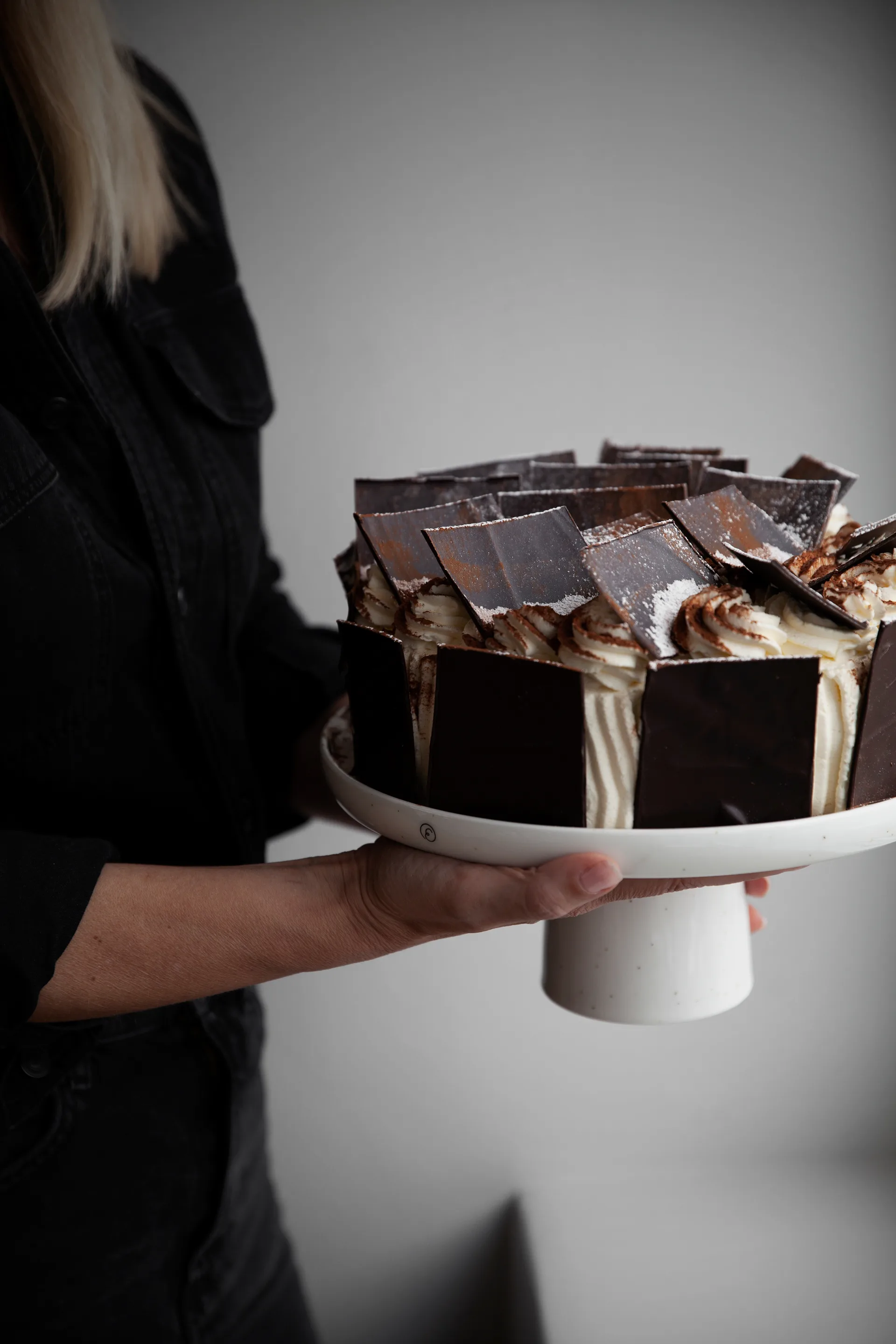 Ernst cake platter Ø27 cm, Vanilla ERNST