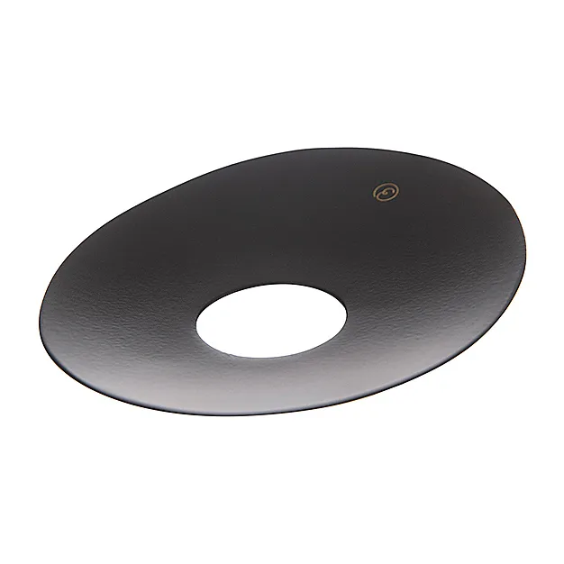 Ernst candle cuff Ø8.3 cm 2-pack, Black ERNST
