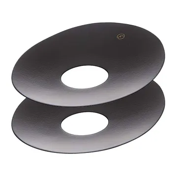 Ernst candle cuff Ø8.3 cm 2-pack - Black - ERNST