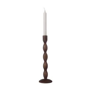 Ernst candle holder Ø9x31 cm - Dark brown - ERNST