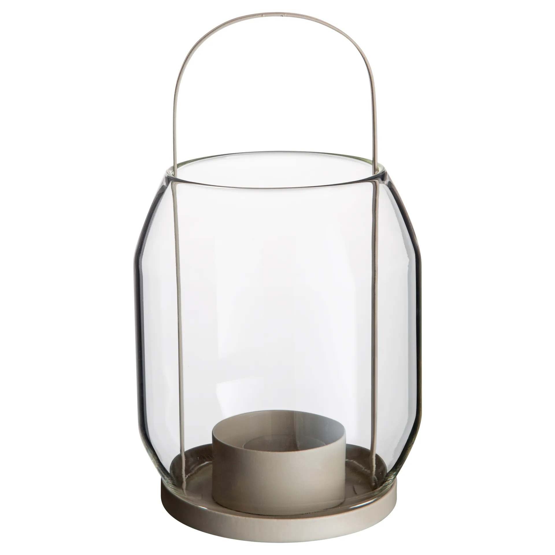 Ernst candle holder for tea light 22 cm, beige ERNST