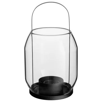 Ernst candle holder for tea light 22 cm - black - ERNST