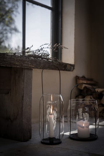 Ernst candle holder for tea light 22 cm - black - ERNST