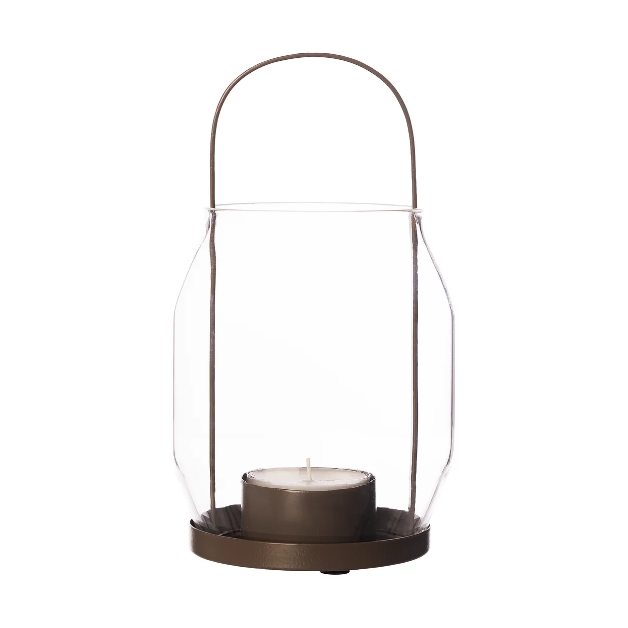 Ernst candle holder for tea light 22 cm Mole | Scandinavian Design | Tea light holders, lanterns & candle dishes | Brown