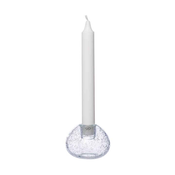 Ernst candle holder glass Ø7.5 cm - Bubbles - ERNST
