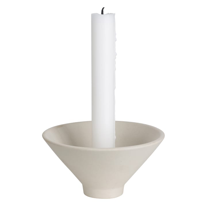 Ernst candle holder with needle - natural white - ERNST