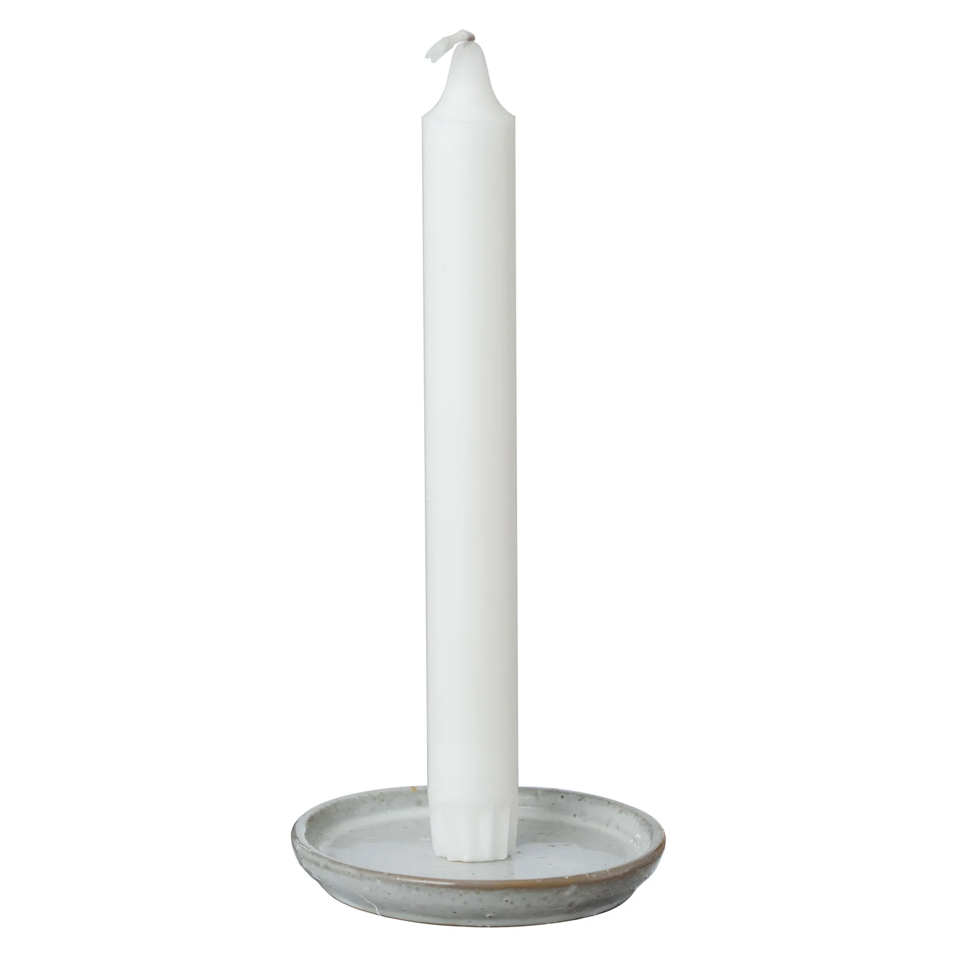 Ernst candle saucer, White ERNST