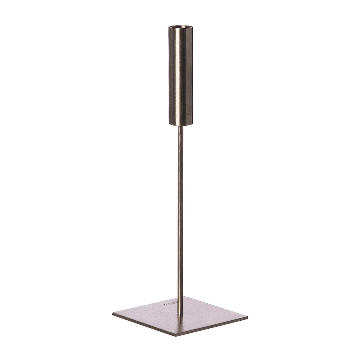Ernst candle sticks 30 cm Brushed metal | Scandinavian Design | Candle holders | Silver-coloured