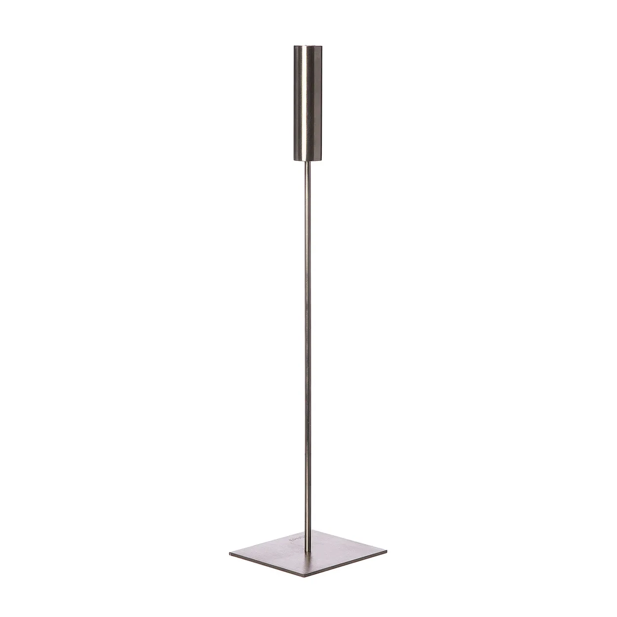 Ernst candle sticks 45 cm Brushed metal | Scandinavian Design | Candle holders | Silver-coloured