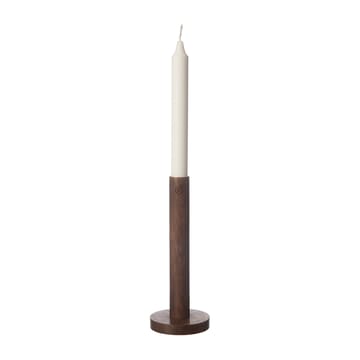 Ernst candle sticks made of wood 20 cm - Dark brown - ERNST