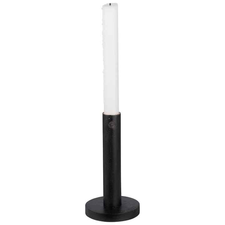 Ernst candle sticks wood black - 15 cm - ERNST
