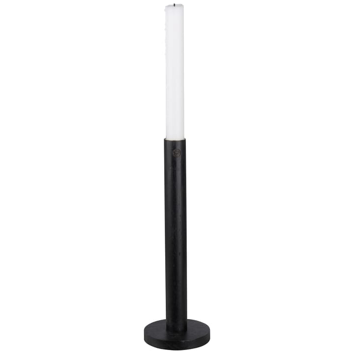 Ernst candle sticks wood black - 25 cm - ERNST